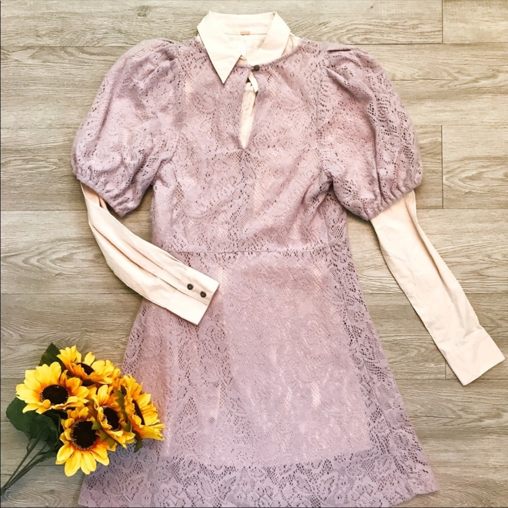 🆕 Free People Pretty Princess Dress - Picture 1 of 2